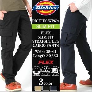 dickies flex slim fit straight leg cargo pants